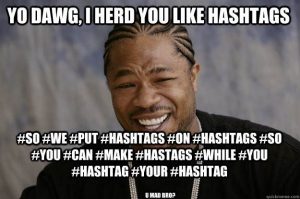 hashtags for writers meme