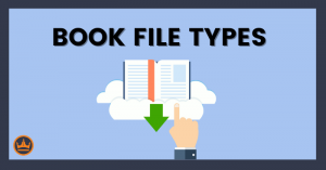 featured image that says book file types