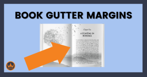 featured image that says book gutter margins