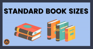 featured image that says standard book sizes