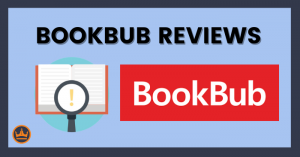 Banner image that says bookbub reviews