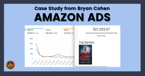 banner image that says cast study from Bryan Cohen: Amazon Ads