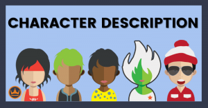 featured image that say character descriptions