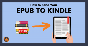 featured images that says how to send your epub to kindle