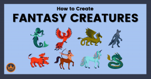 featured image that says how to create fantasy creatures