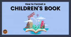 banner image for how to format a children's book