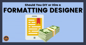 featured image that says should you diy or hire a formatting designer