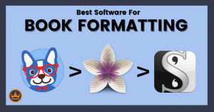 featured image that says best software for book formatting