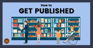 featured image that says how to get published