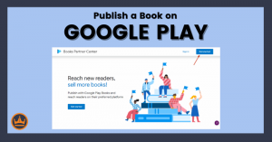 featured image that says publish a book on google play