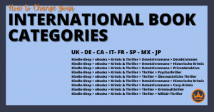 How to Change Your International Book Categories