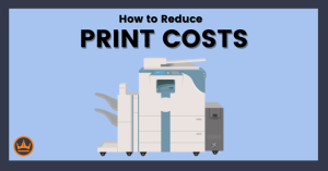 How to Reduce Print Costs Featured Image