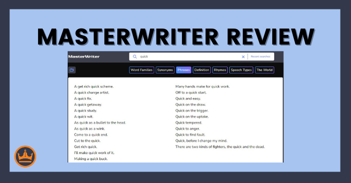 Masterwriter Review featured image