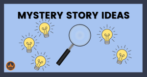 featured image that says mystery story ideas