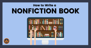 featured image that says how to write a nonfiction book