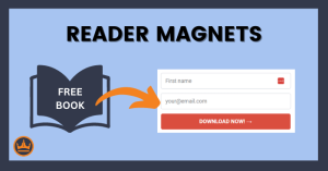 featured image that says reader magnets