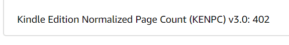 page count for read-through