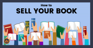 featured image that says how to sell your book