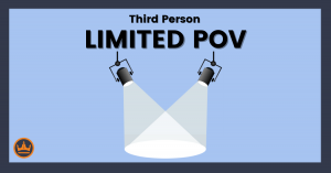 featured image that says third person limited pov